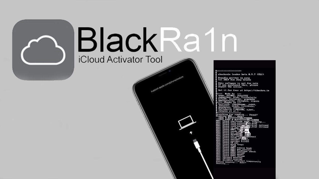 blackra1n icloud activator tool 2020